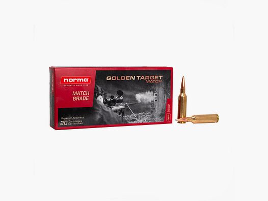MUNIZIONI – NORMA – GOLDEN TARGET MATCH | 6,5 PRC | 9,27g / 143gr