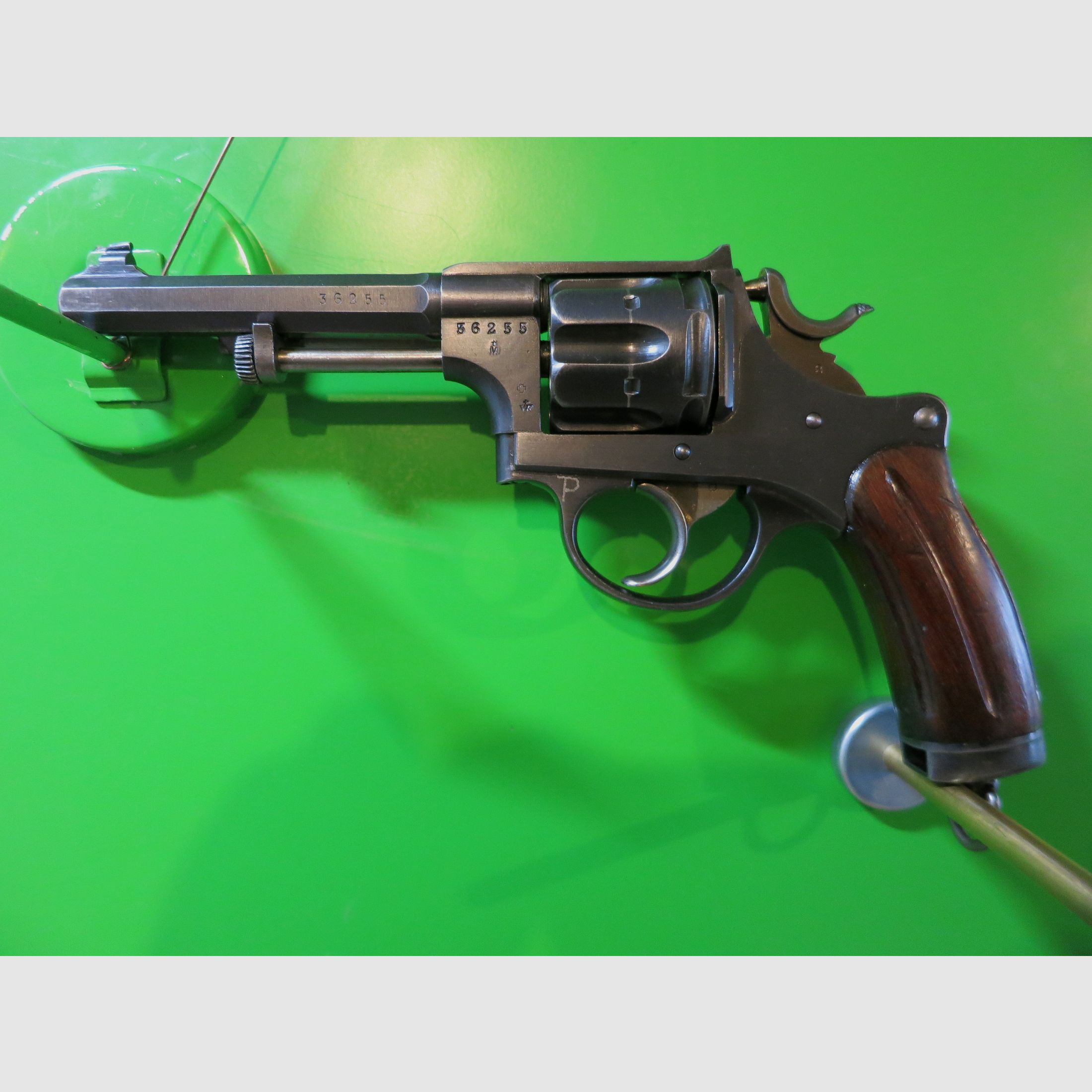 Ordonnanserevolver Zwitserland Model 1882 (Legerrevolver 82), W+F Bern, Militair-Privé #96