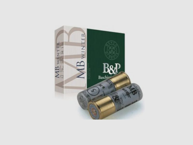 BASCHIERI & PELLAGRI – Cartucce a pallini – MB WINTER 38g 2/0, immagine 1 di 3