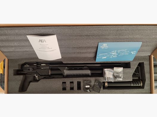 Rifle de aire AEA Megalodon F-Serie 7,5 Joule ¡Nuevo! + Bolsa para armas!
