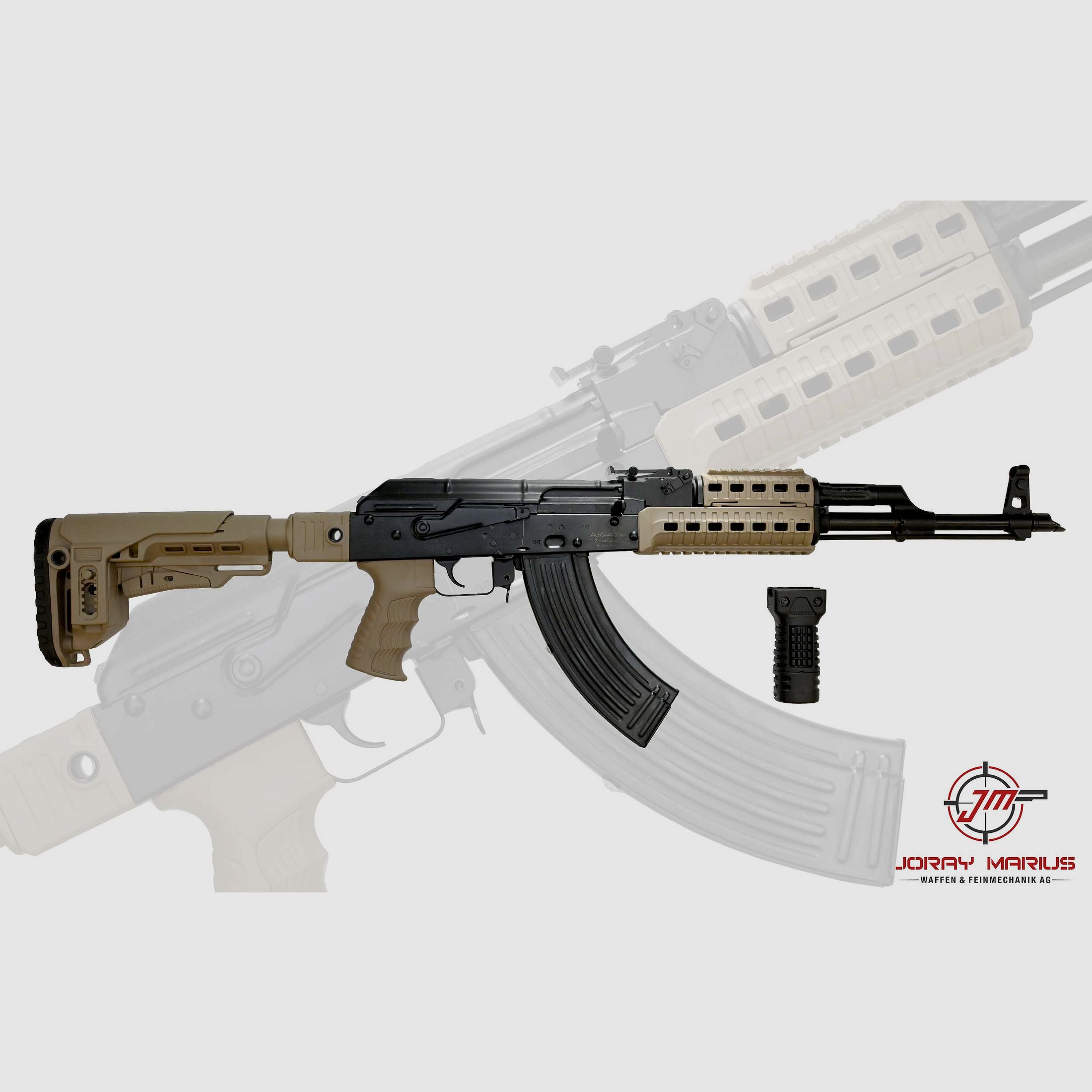 Kalaschnikov SDM AK 47 Speznas Halbautomat 7.62×39 FDE