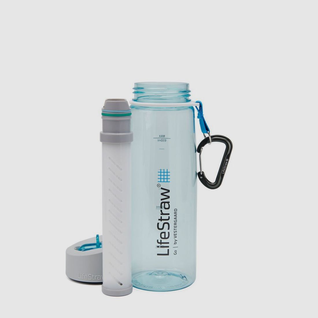 LifeStraw Go 2-Stage (light blue) Wasserflasche mit Filter, Bild 4 von 10