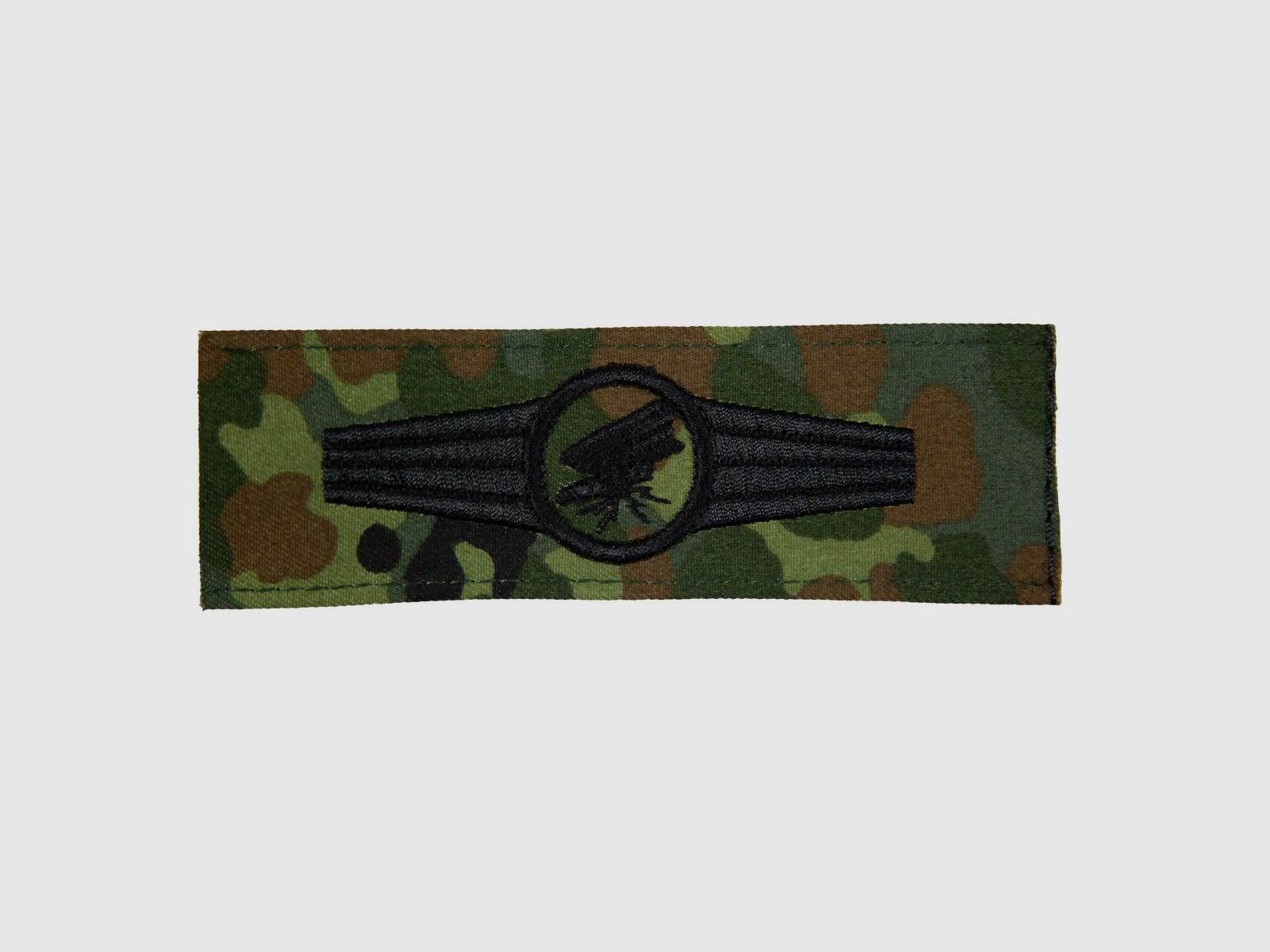 Bundeswehr Original Bundeswehr Original Tätigkeitsabzeichen Personal Fernspäheinsatz - Flecktarn/Schwarz