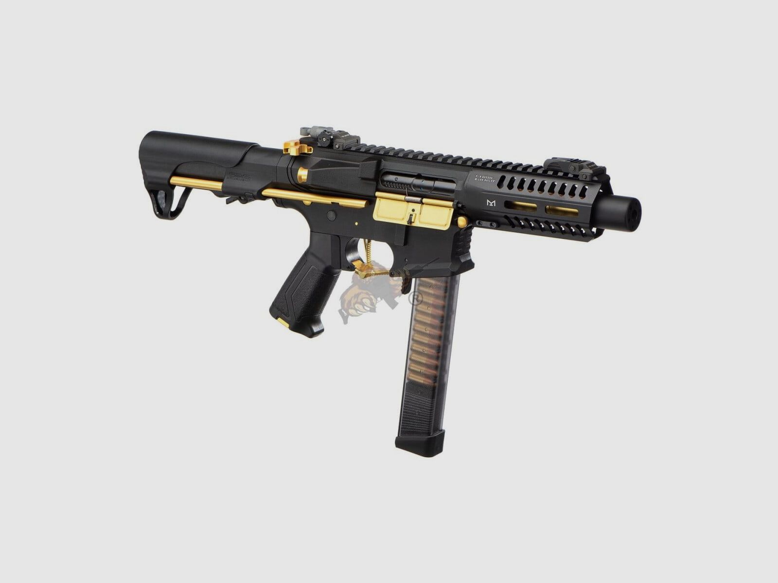 G&G ARP 9 Stealth - Or avec ETU Airsoft Libre à partir de 18 - S-AEG -F-, image 4 sur 8