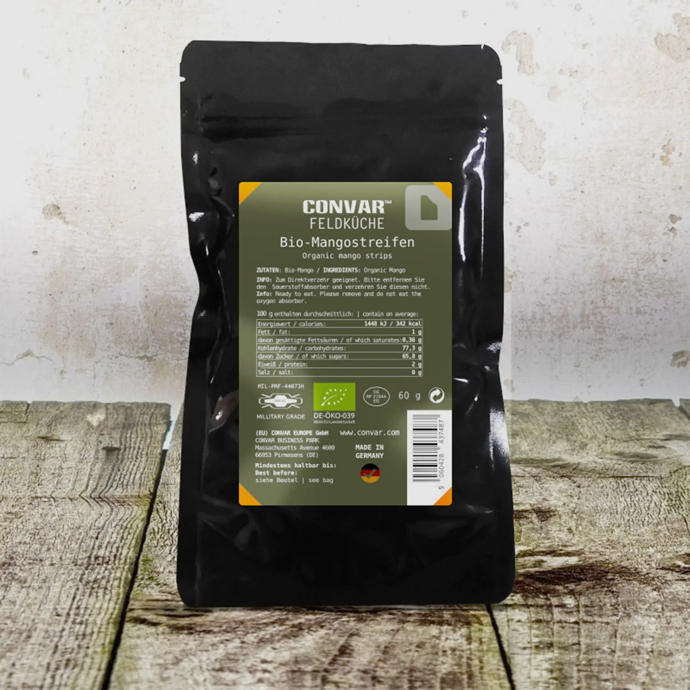 CONVAR Cocina de Campo CONVAR Cocina de Campo Tiras de Mango Bio 60 g