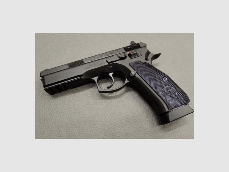 CZ 75 SP-01 Kaliber 9mm Luger Pistole mit Sonderteilen - Tramm & Hinners Hamburg - Sport- und Jagdwaffen