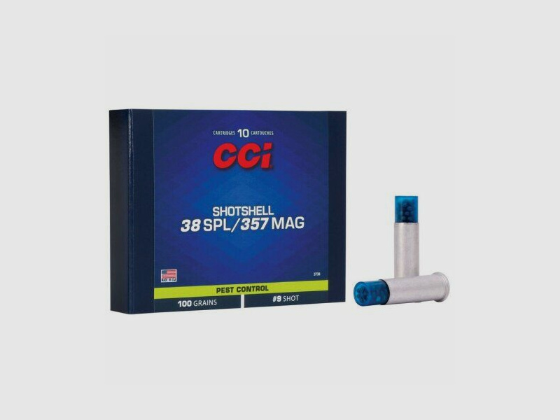 Munitions CCI .38Special/.357Mag 100gr à plomb
