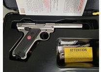 PISTOLA RUGER MARK IV TARGET .22 LR 5,5"/13,98CM ACERO INOXIDABLE SATINADO