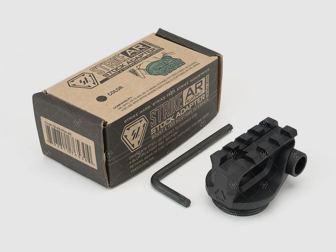STRIKE INDUSTRIES AR Strike Picatinny Stock Adapter BLK, Bild 2 von 12