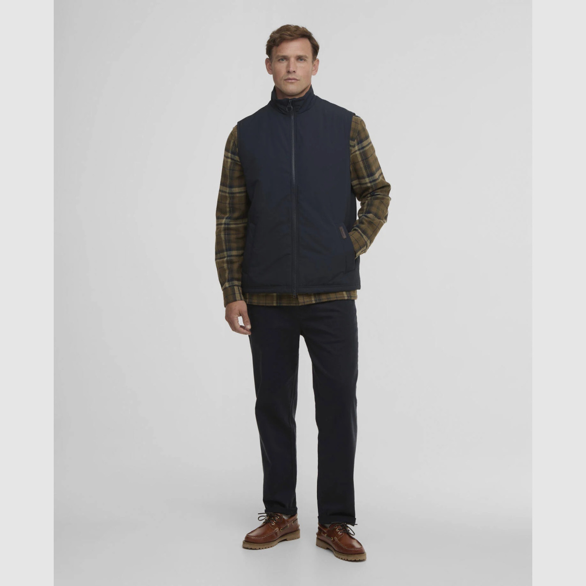 BARBOUR Chaleco Hepscott Navy