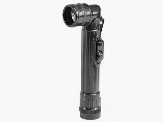 LED ANGLE FLASHLIGHT - US-STYLE - BLACK