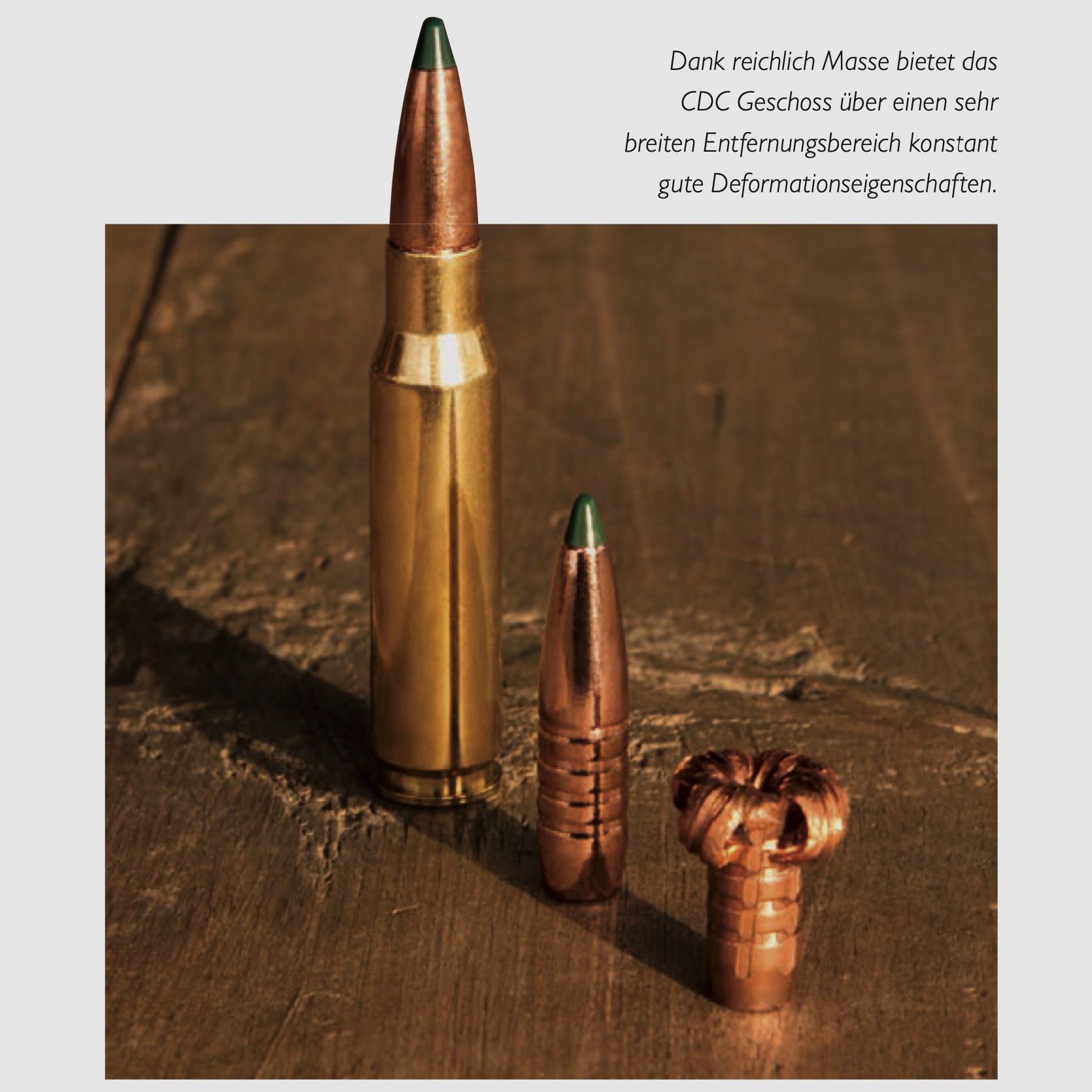 Blaser 80401280 8x57 IS CDC 11.0g/170grs. Long gun ammunition