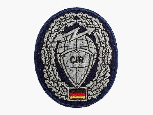 Fritzsch Abzeichen BW Barett Cyber- und Informationsraum CIR Textil