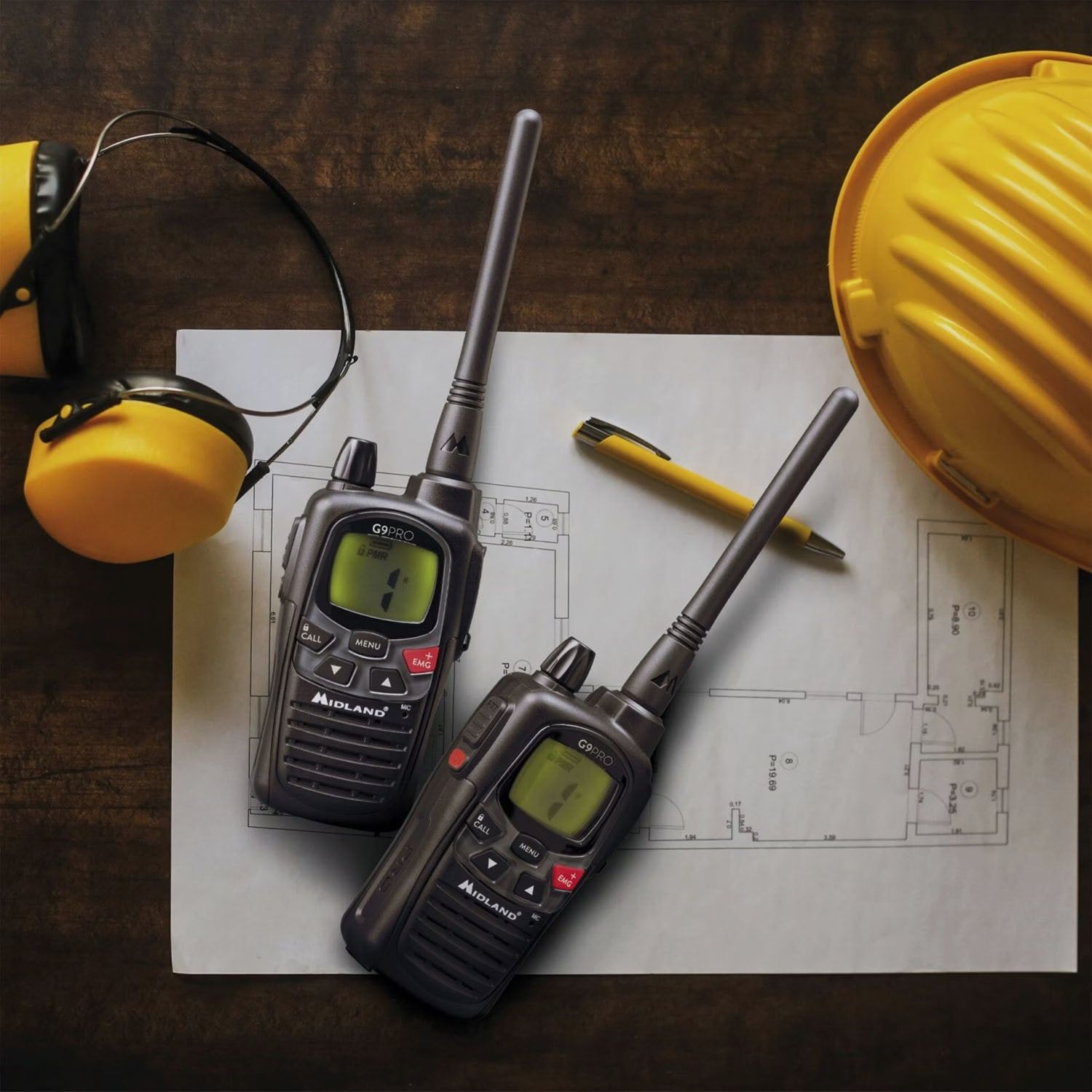 G9 Pro Work Edition Walkie Talkie (4er-Set), Bild 8 von 9