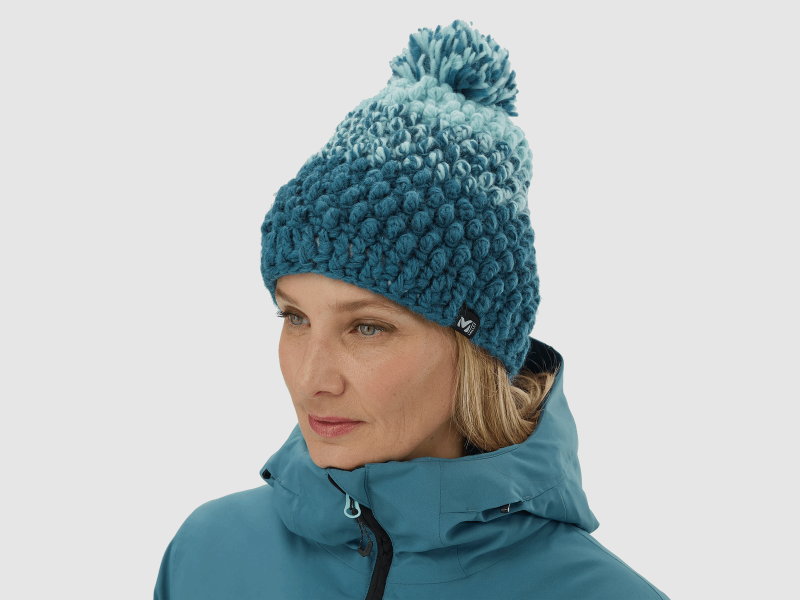 HAT – MILLET – LD SUNNY BEANIE Coronet Blue / Foggy Dew, image 2 of 3