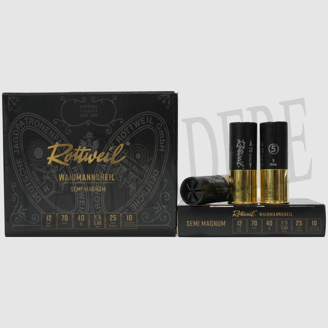 ROTTWEIL SEMI MAGNUM NO.5 (PATRONEN MIT SCHROT)