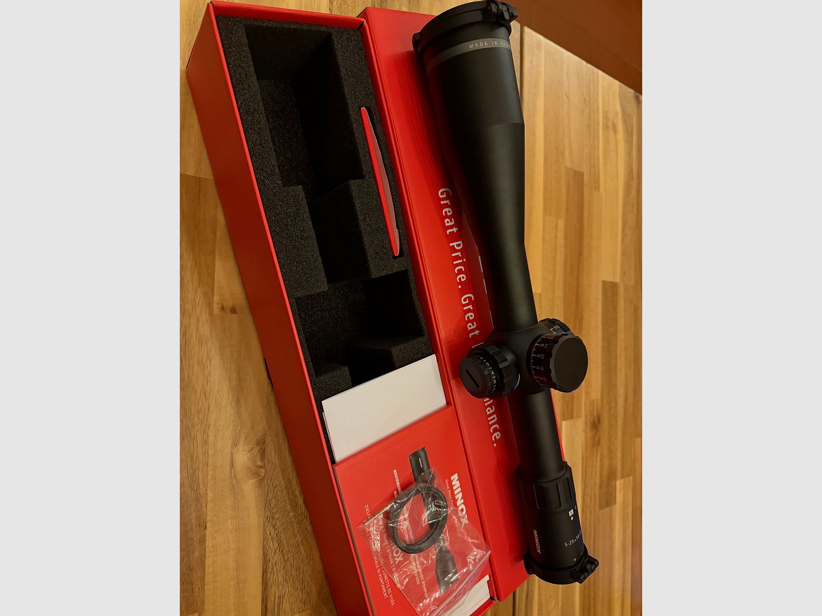 Minox 5-25x56 LR Longue portée