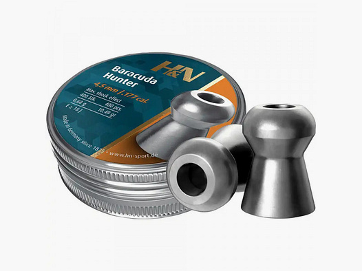 H&N BARACUDA HUNTER DIABOLOS 4,5 MM LISCIO - 400 PEZZI