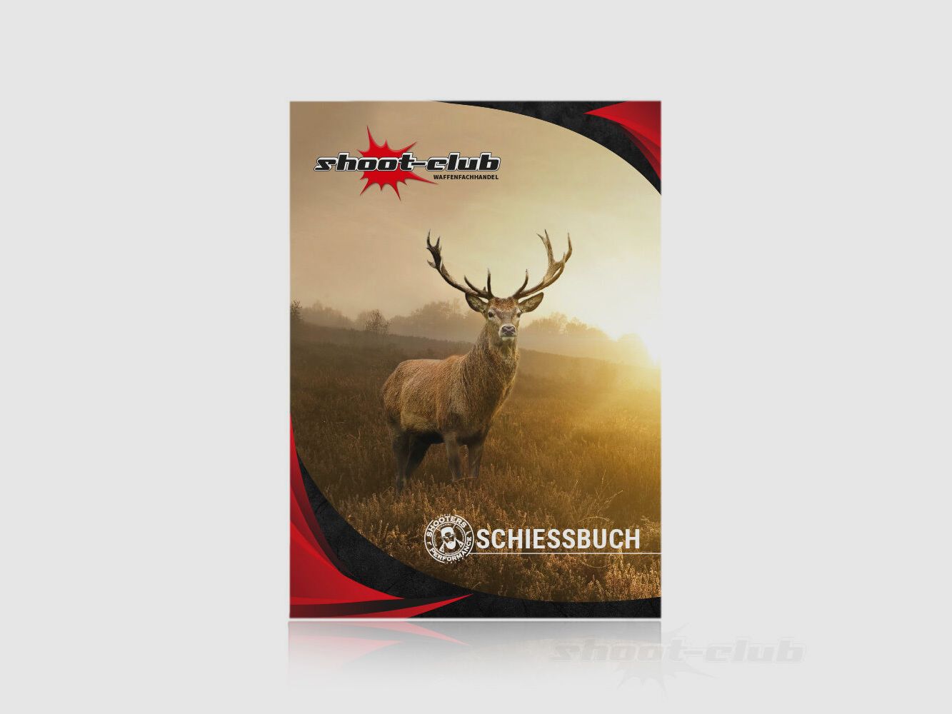 shoot-club GmbH Schießbuch Schießnachweise DIN A6 - 36 Seiten