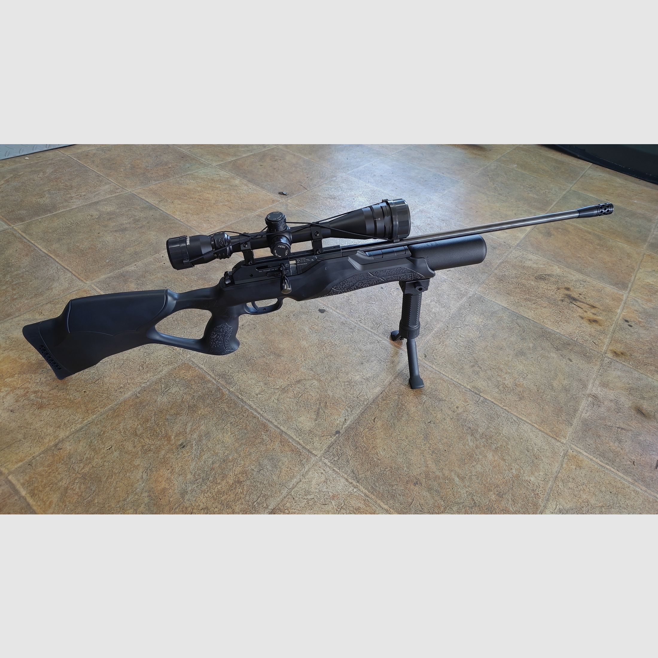 Walther Rotex RM8 Varmint 4.5mm Pressluftgewehr SET