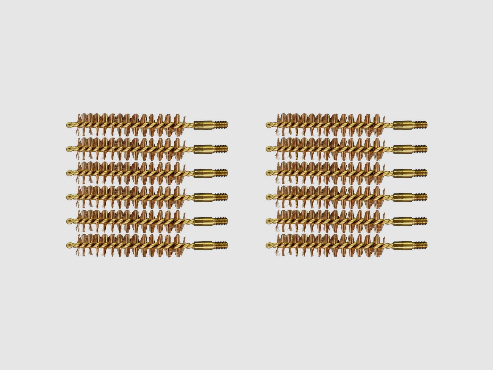 12 barrel brushes bronze .45/11.4mm long guns