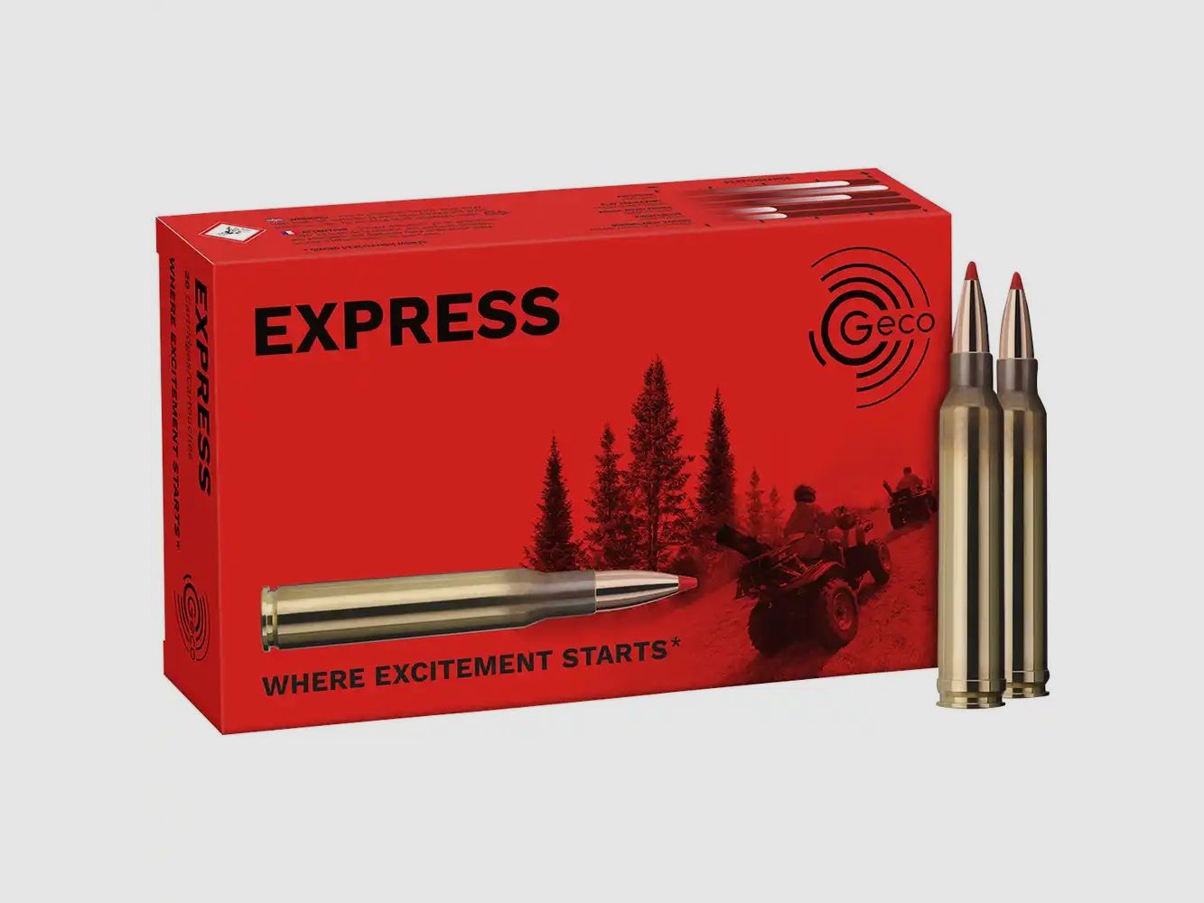Geco Express .300 Win. Mag. 10,7g/165grs. 20 cartouches