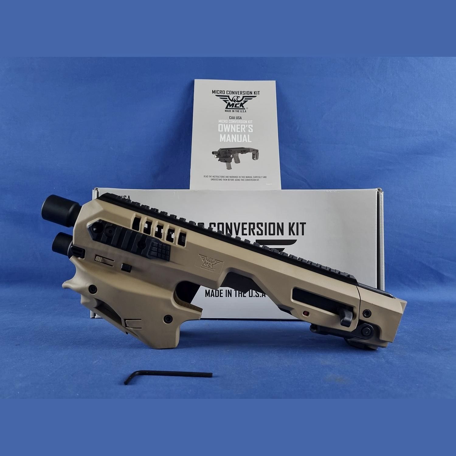 CAA Micro Gen. 4X FDE voor Glock 17 /19 / 19x / 22 / 23 / 31 / 32 / 45, afbeelding 6 van 6