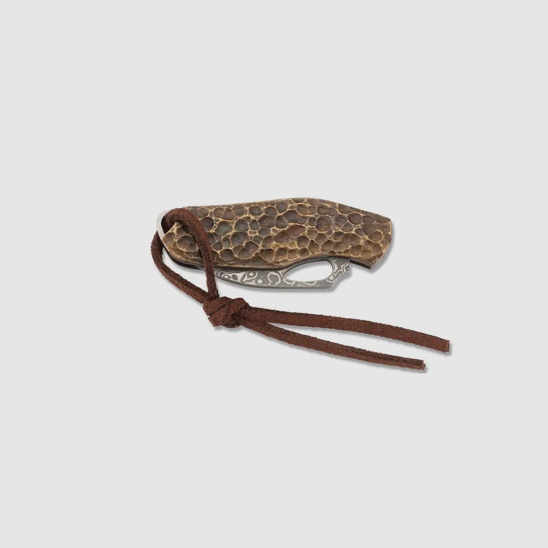 PUMA TEC Mini Pocket Knife, Damascus (Miniature Knife)