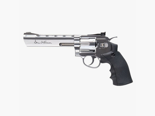 Dan Wesson 6" Argento 4,5mm BB Pressione dell'Aria CO2