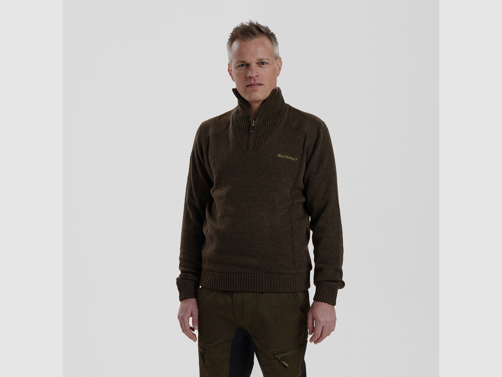 Carlisle knit with Stormliner® - Dark Elm - Size: M