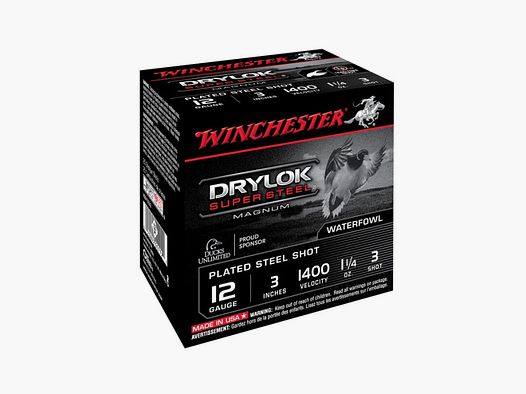 Cartouches Winchester Drylok 35 g - Cal. 12/76