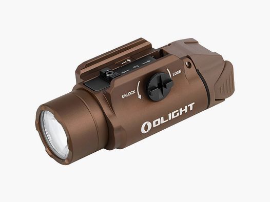 Olight – Pistol light PL-3R VALKYRIE Desert Tan – 1500 lumens