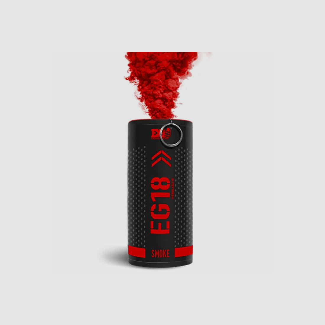 Enolagaye EG18 Haute Sortie Grenade Fumigène avec Allumeur (rouge)