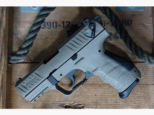 ⚠️ RZADKO! MODEL SPECJALNY Walther P22Q - FDE - Flat Dark Earth (PTB 778) P 22 Q P22