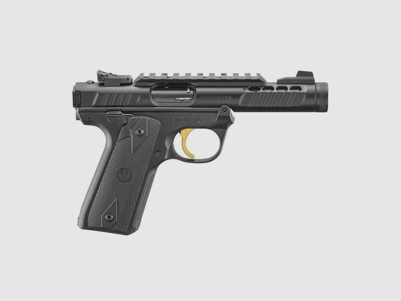 Ruger PISTOL MARK IV 22/45 LITE .22 LR 4.4"/11.18CM BLACK ANODIZED 1/2"-28
