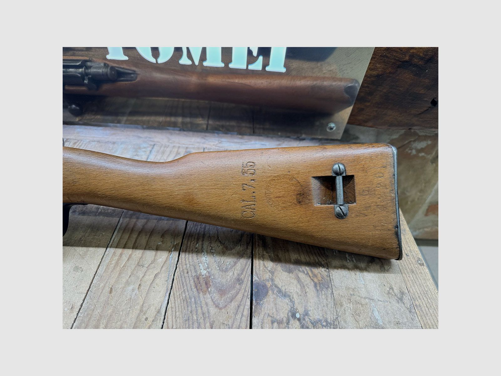 GEBRAUCHT – GEWEHR CARCANO RE TERNI 91/38 Kal. 7,35, Bild 8 von 10