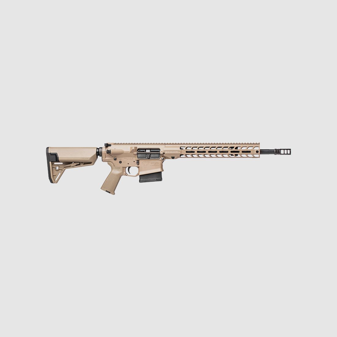 Stag Arms Stag 10 Tactical .308 Win. 16" Semi-Automatisch Geweer voor Rechtshandige Schutters, FDE