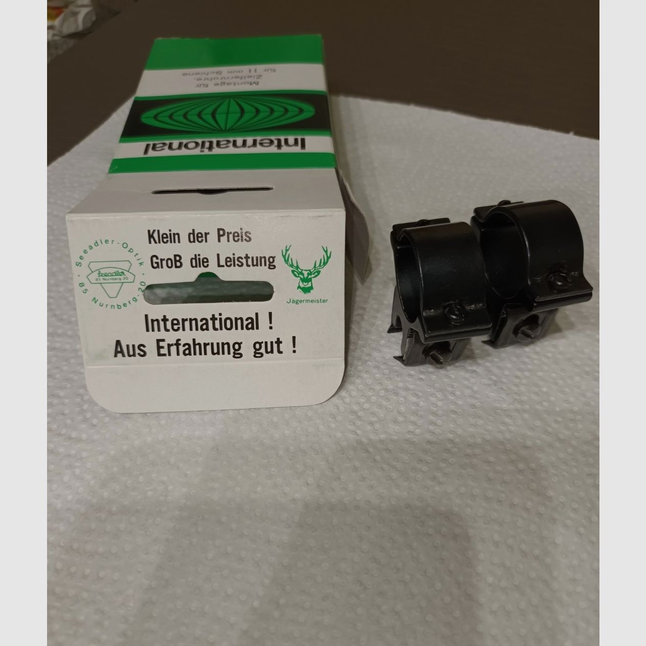 Zielfernrohr Montage Jägermeister