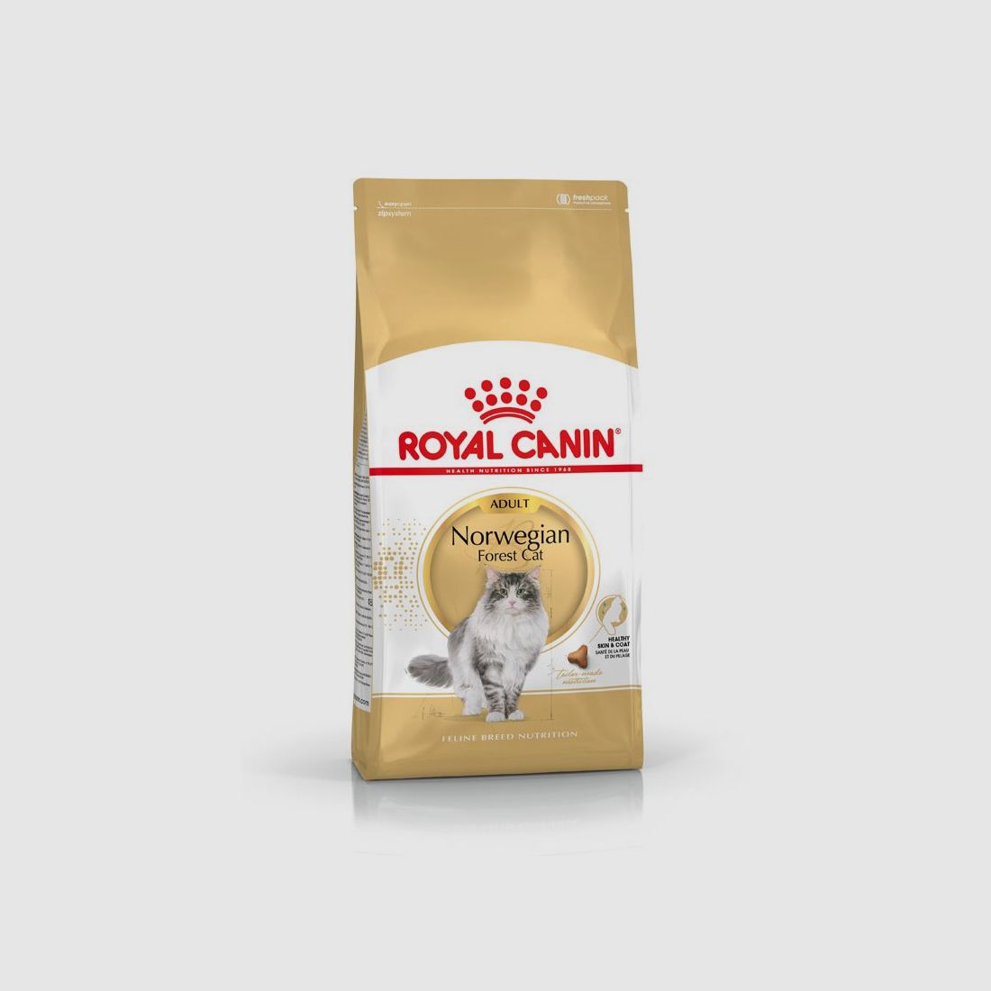 ROYAL CANIN Norwegian Forest Cat Adult Trockenfutter für Norwegische Waldkatzen 10 Kg