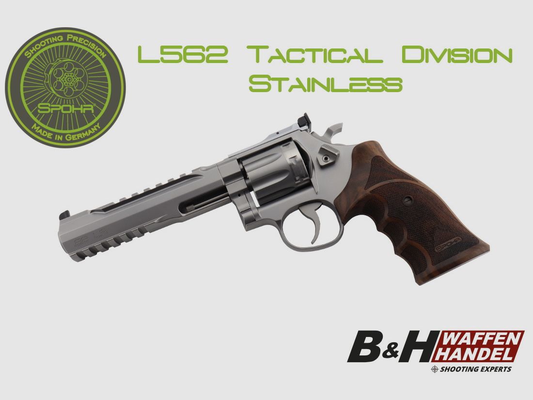  Spohr L562 Tactical Division 6" .22lr