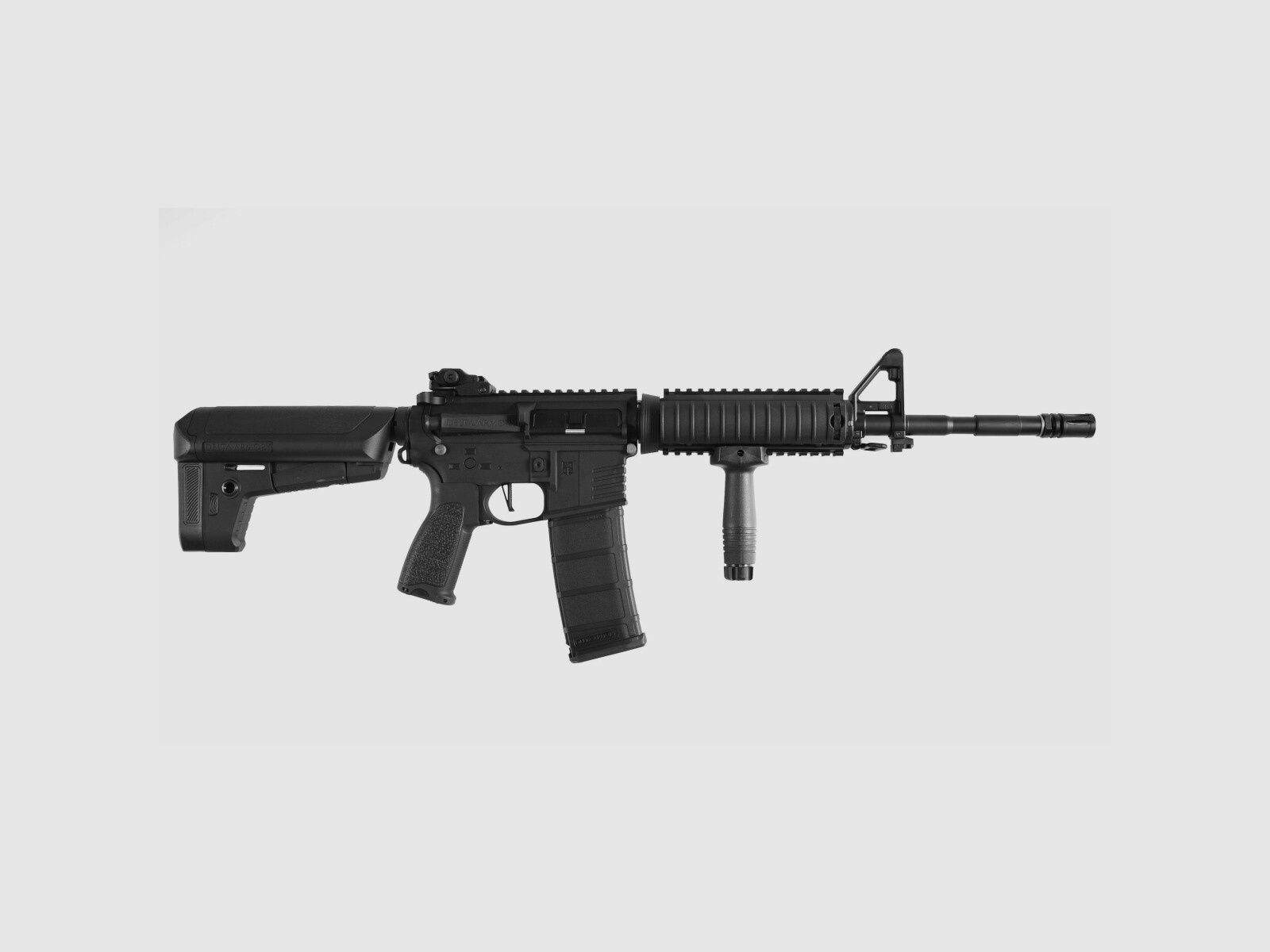 AR15 RIS BRAVO Delta Armory Black S-AEG Airsoft Rifle Free from 18 Years