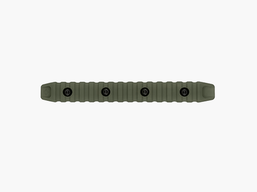 Szyna M-LOK do Picatinny Aluminium, 15 Slot Ścięta OD Green CRC 9026 - Kruk