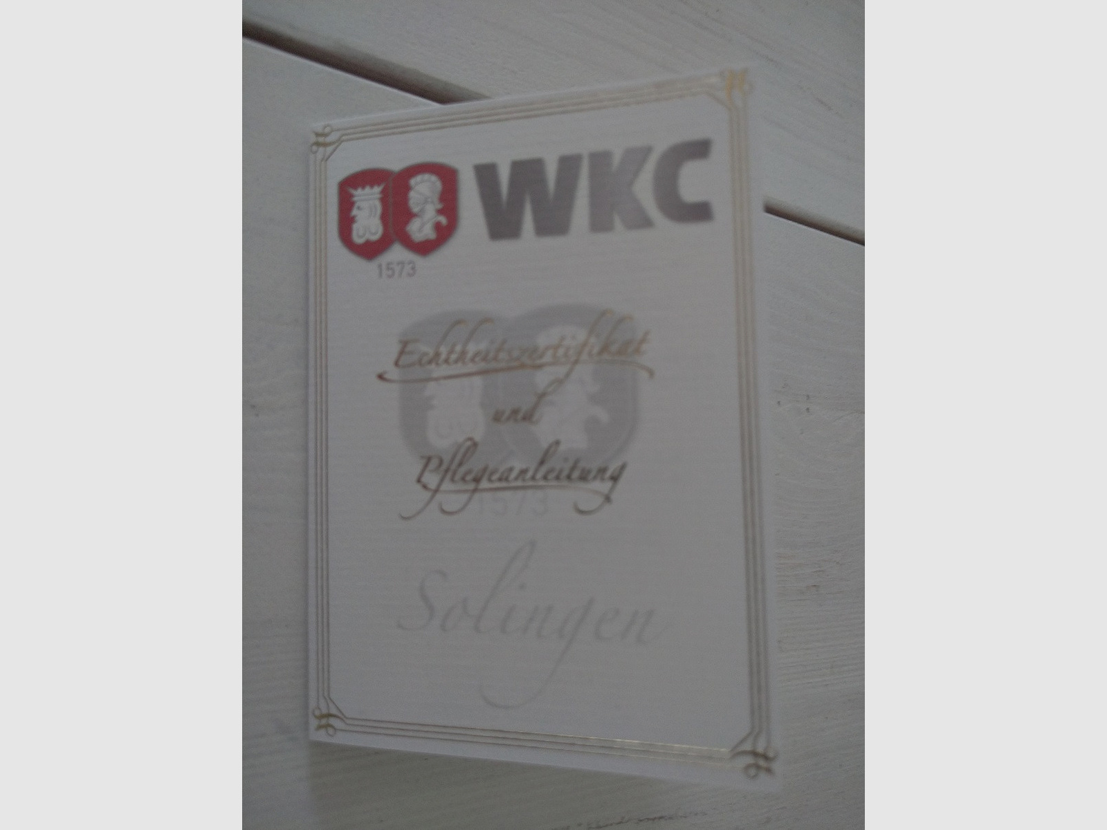 Deutscher Marine Offiziersäbel M/1923 WKC Solingen