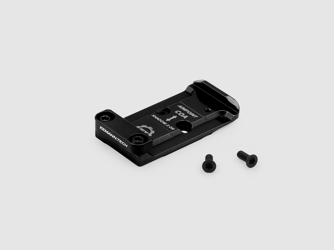 Eemann Tech CZ SHADOW 2 O Plate Mount for Aimpoint COA, image 1 of 3
