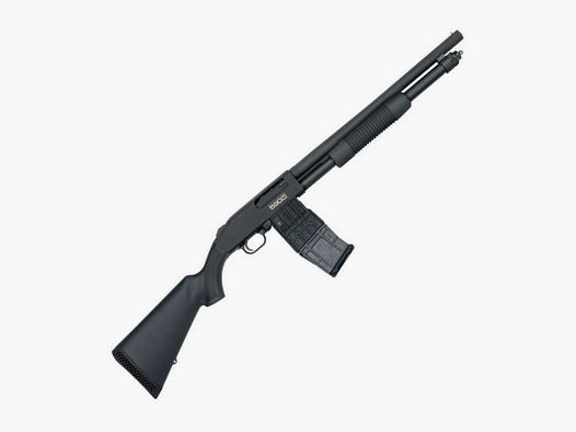 Mossberg 590M Mag-Fed 18.5" (5 inch) Zwart 12/89
