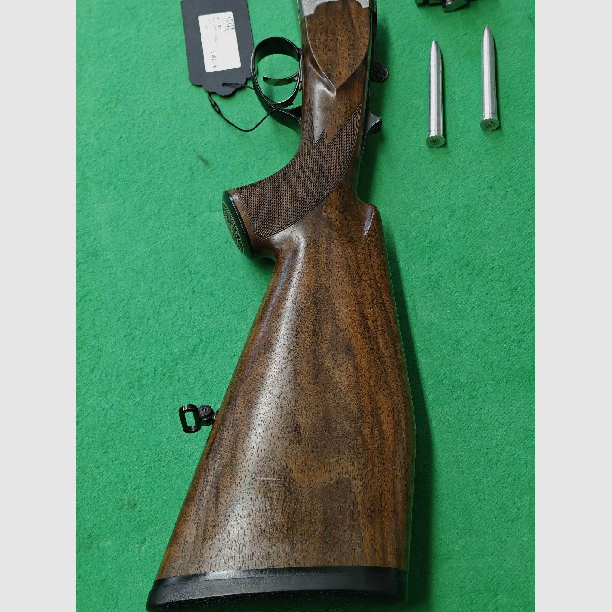 Krieghoff Ultra Bockdoppelbüchse 9,3x74R Linksausführung inkl. Swarovski Z8i 1,7-13,3x42 P SR