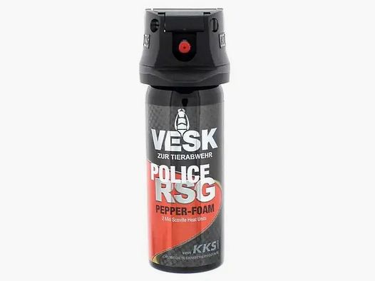 Spray au Poivre RSG Police Mousse 50 ml Inconnu