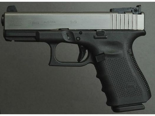 GLOCK Pistol Mod. TnT -G19 Gen4 9mmLuger -SILVER-