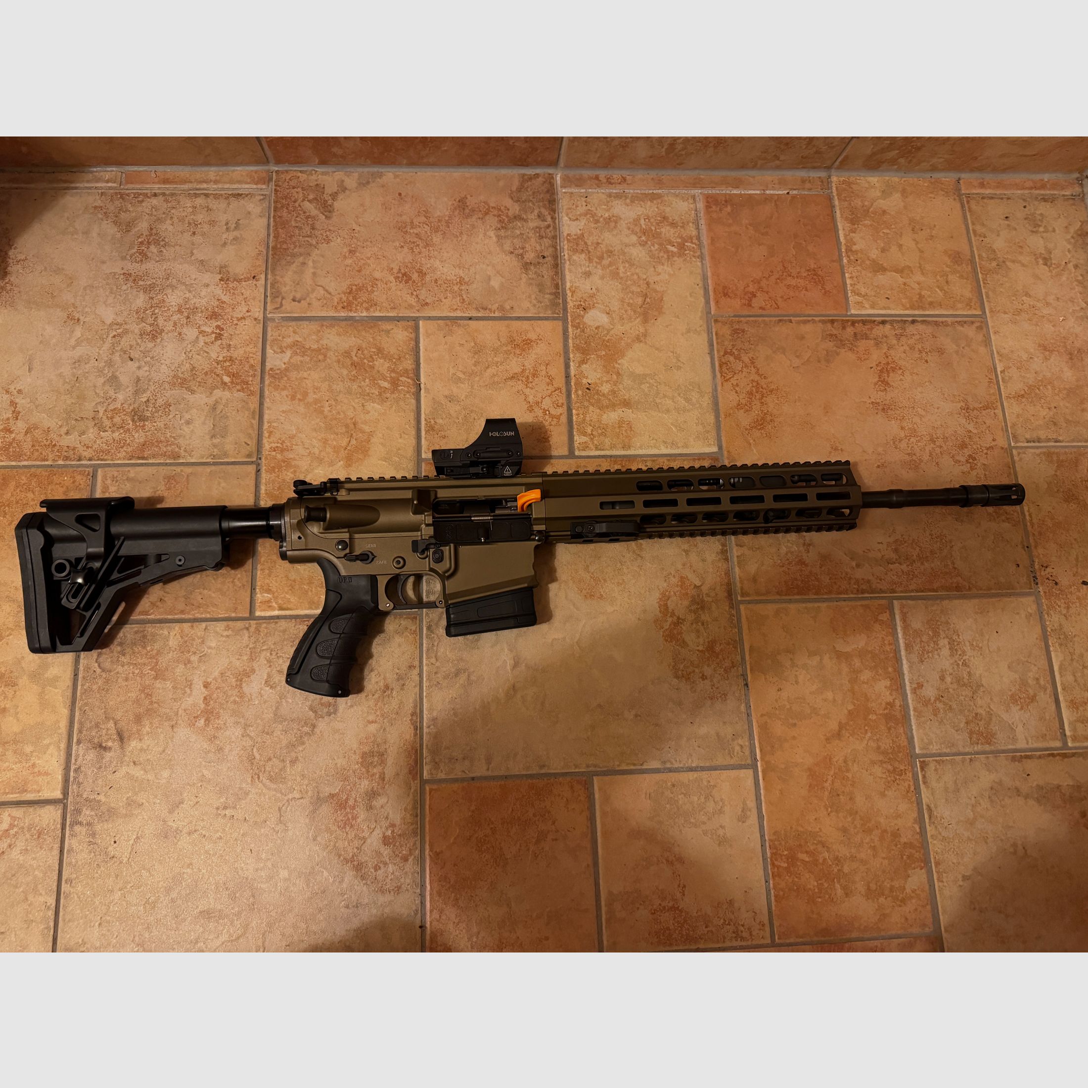 Haenel CR 308 + Holosun HE510C-GR