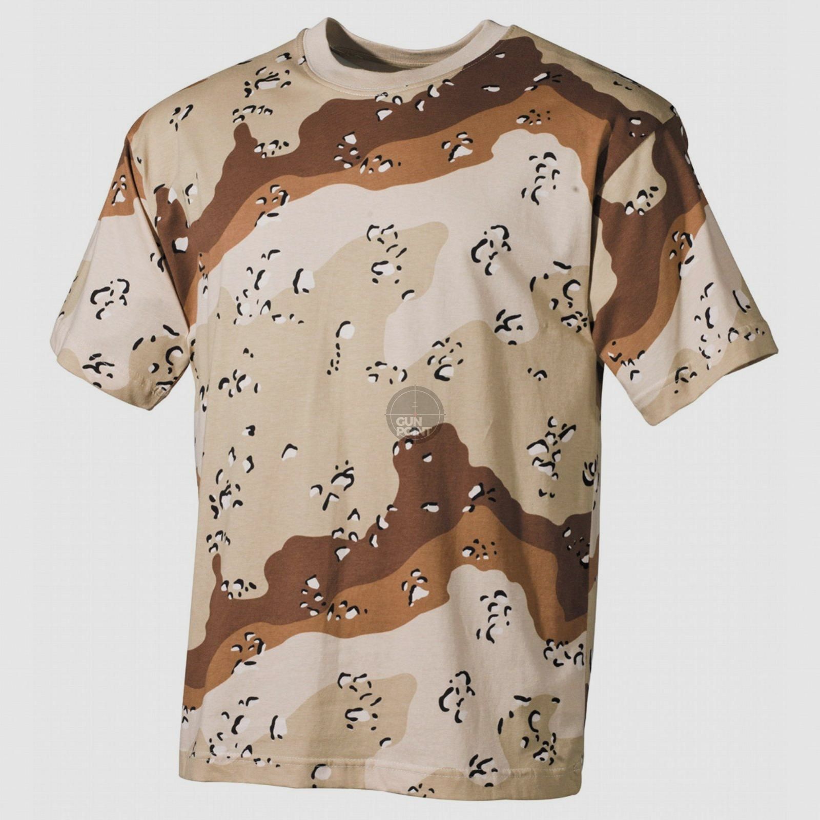 US T-shirt, short sleeve, 6 colors desert, 170 g/m